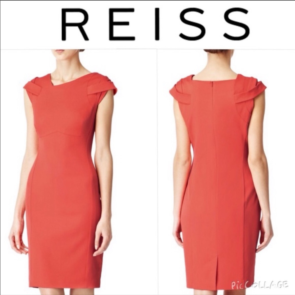 Reiss Fiorella Shift Dress Size 8
